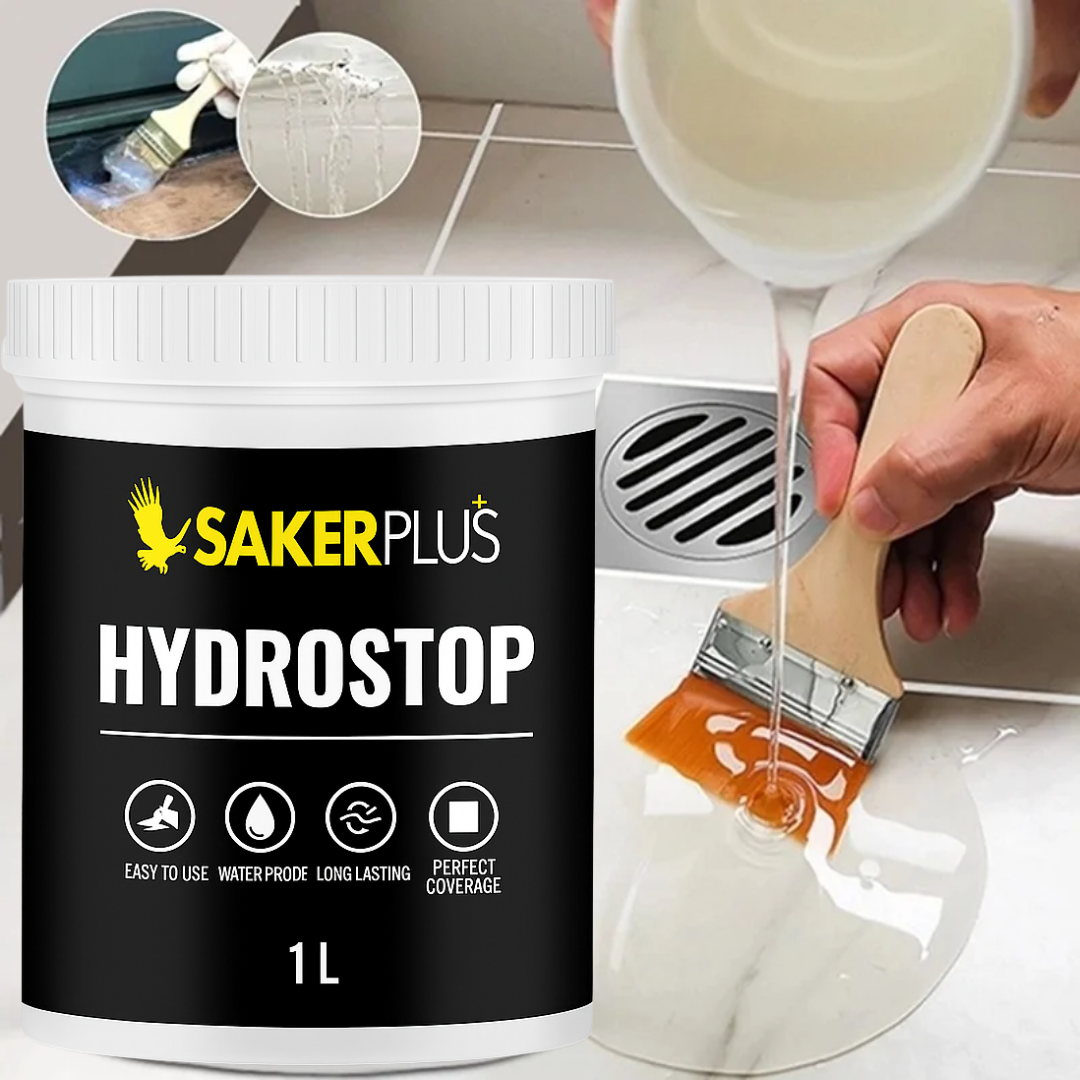 HYDROSTOP – أقوى عازل مائي غير مرئي لكل الأسطح