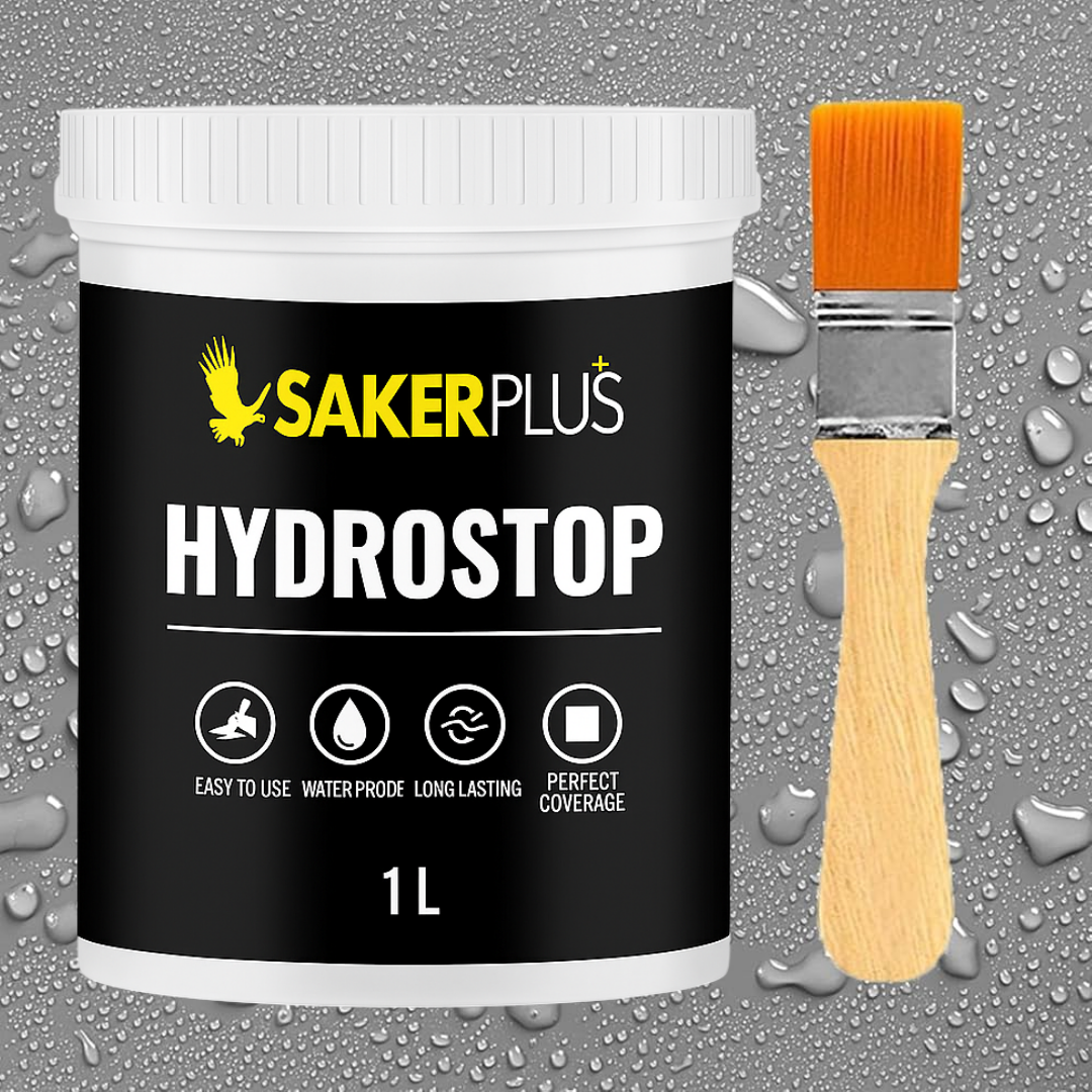 HYDROSTOP – أقوى عازل مائي غير مرئي لكل الأسطح