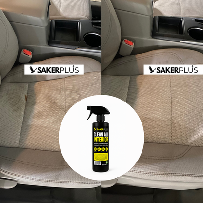 CLEAN ALL POLISHER +CLEAN ALL INTERIOR - باقة العناية الشاملة بسيارتك… لمعان خارجي ونظافة داخلية تدوم!