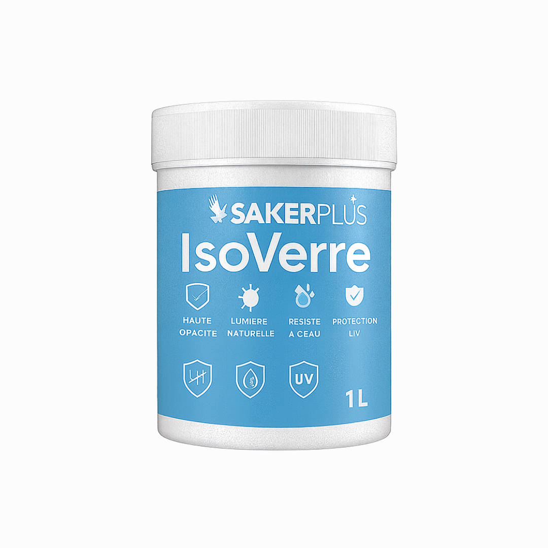 IsoVerre – طلاء الزجاج المثلّج – أناقة وخصوصية في كل لمسة